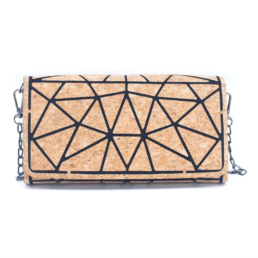 Geometric Natural Cork Clutch